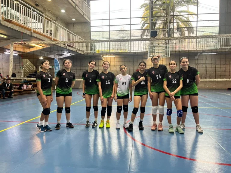 U14 Volleyball Team Earns Second Place in the Communal School Sports Games