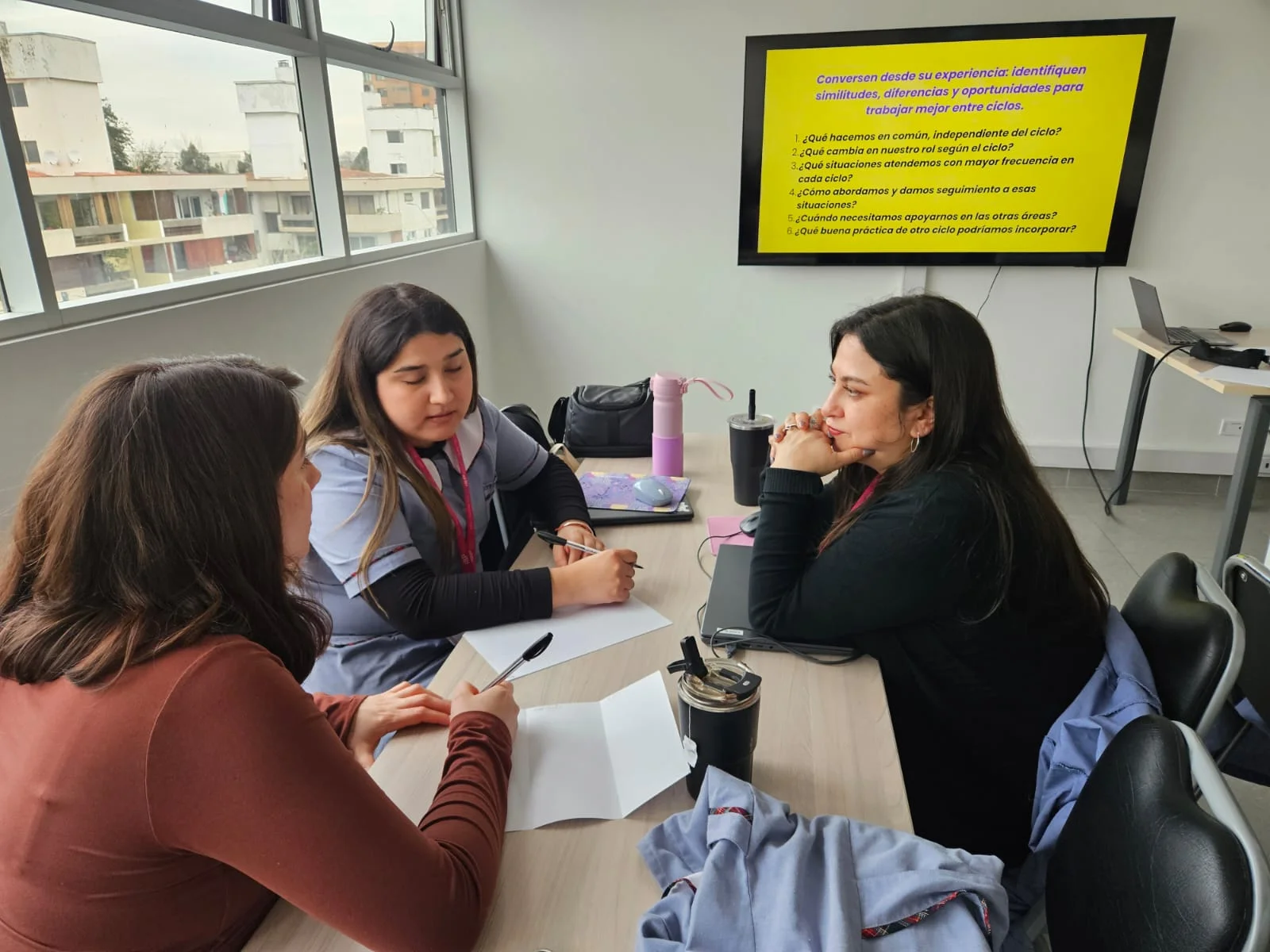 “Trabajo en red”: encuentro de los Equipos de Apoyo Integral y Convivencia Escolar
