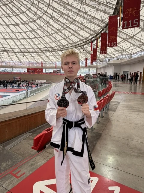 Destacada participación en el Campeonato Sudamericano de Taekwondo
