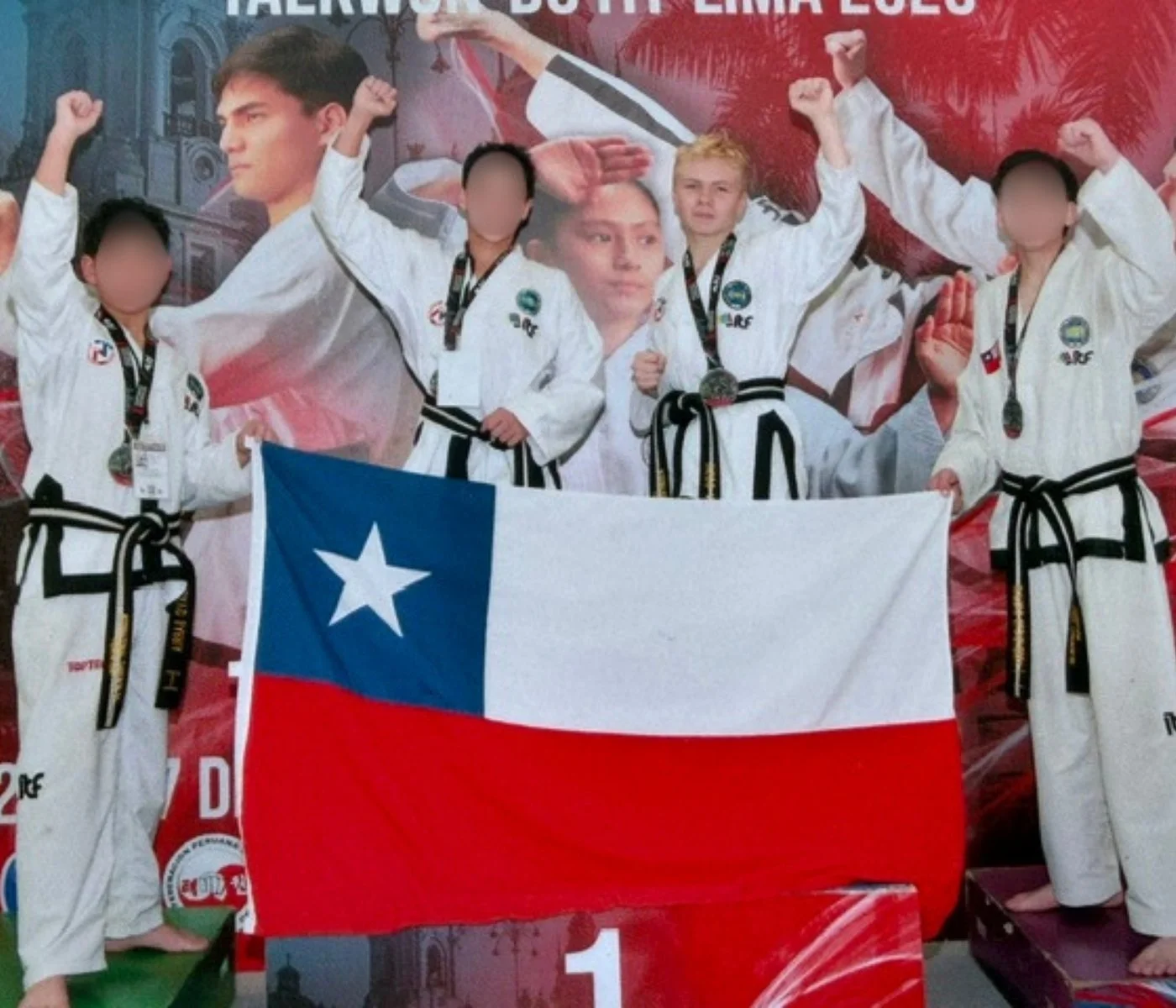 Destacada participación en el Campeonato Sudamericano de Taekwondo