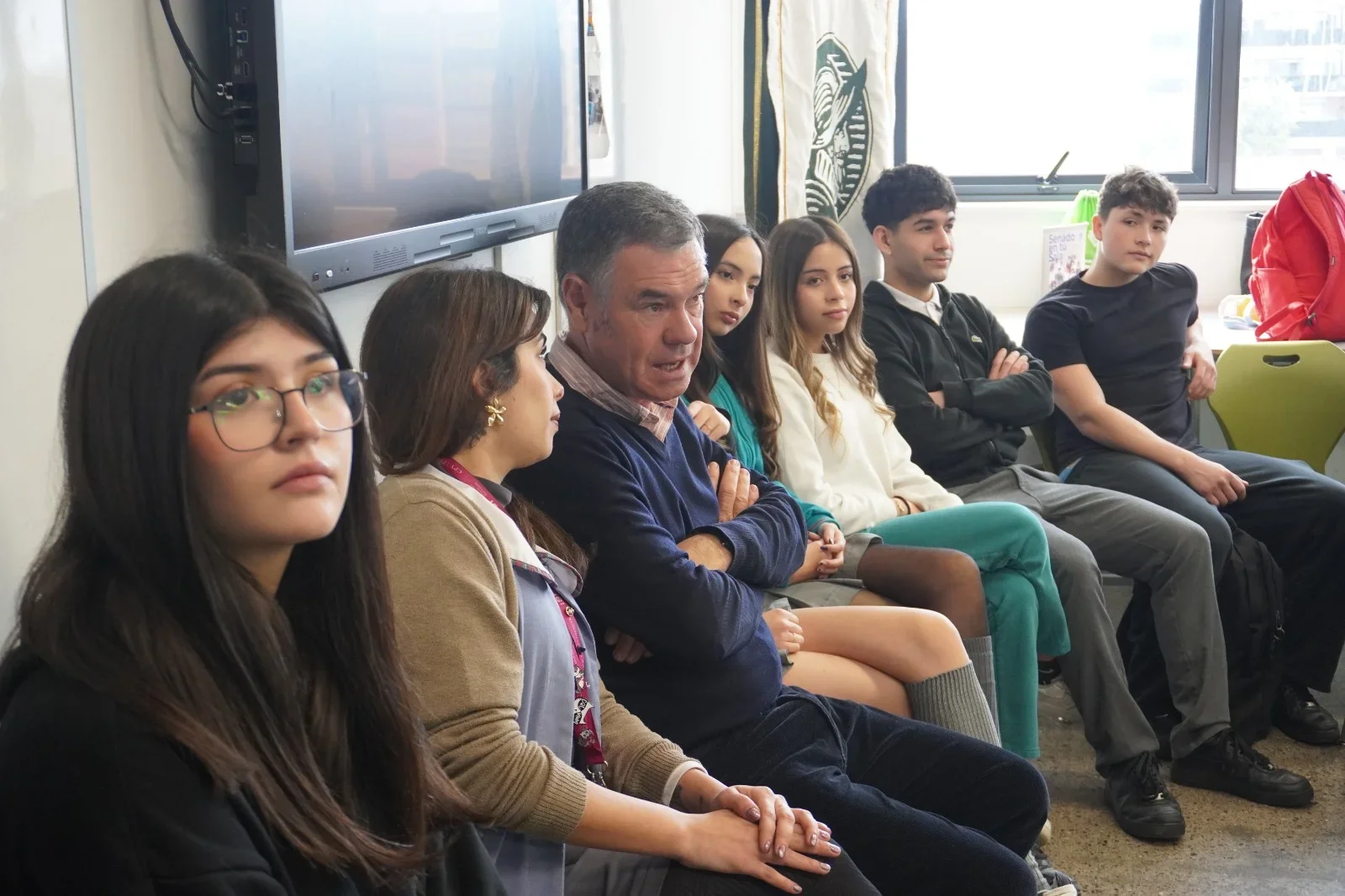 Visit from Senator Manuel José Ossandón