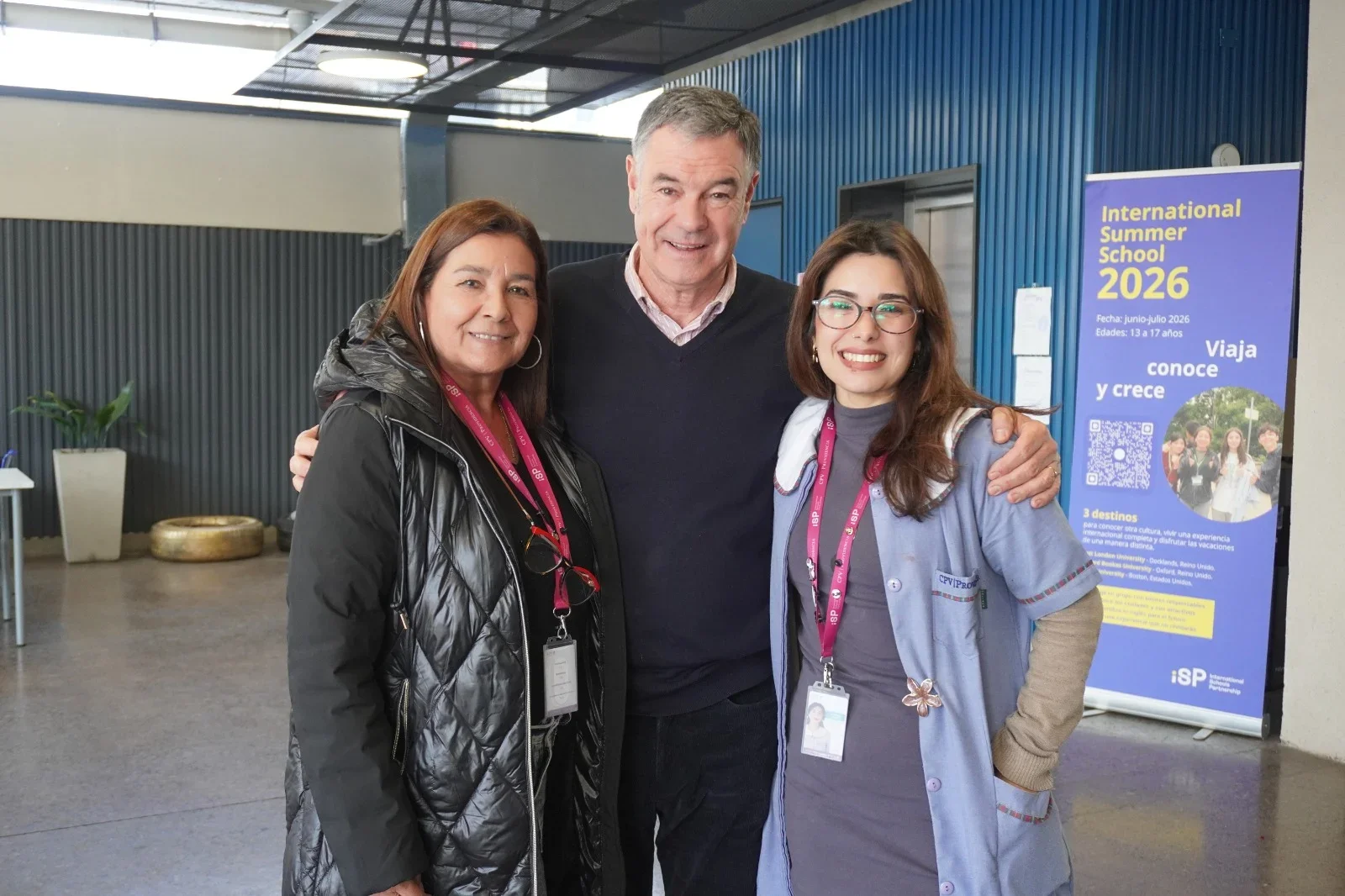 Visit from Senator Manuel José Ossandón