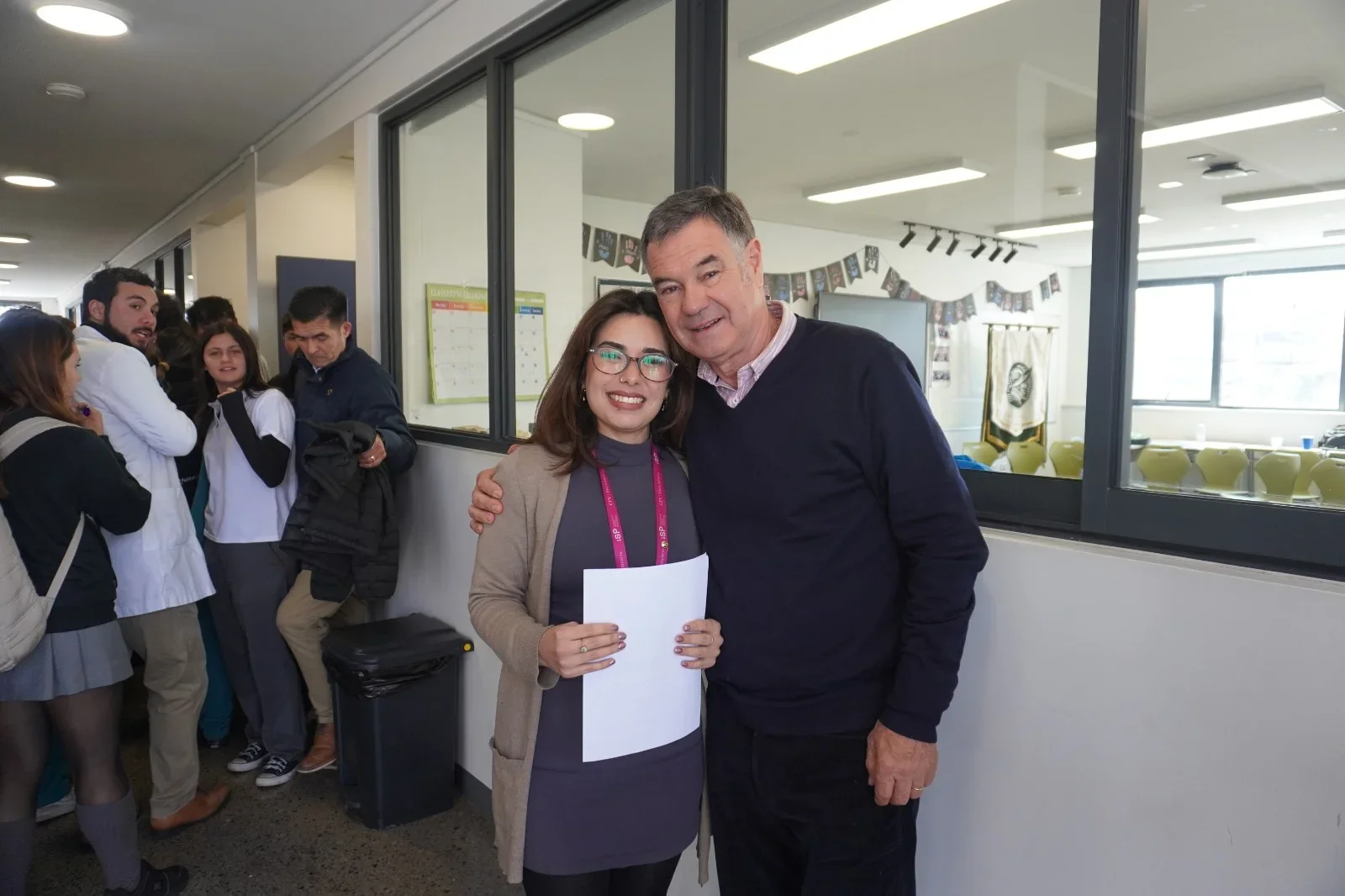 Visit from Senator Manuel José Ossandón