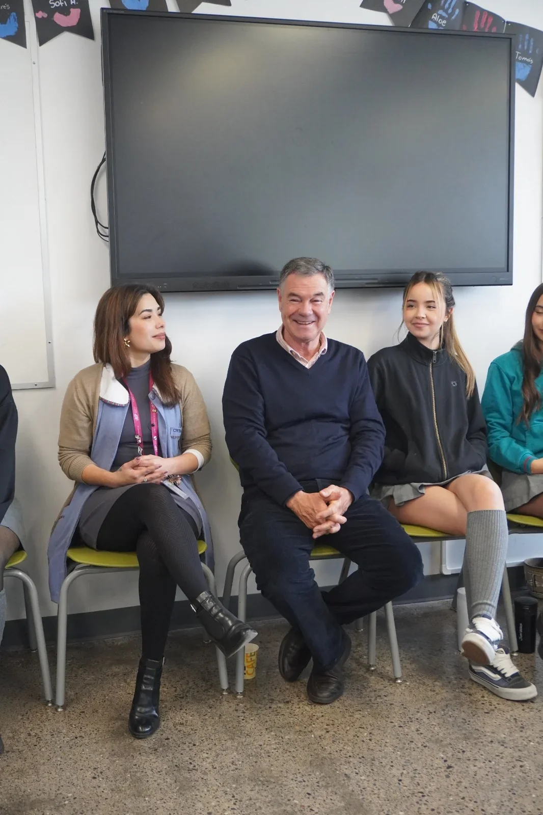Visit from Senator Manuel José Ossandón