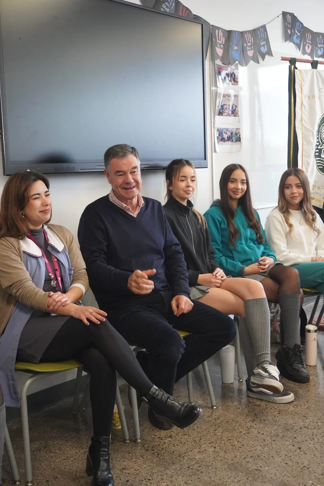 Visit from Senator Manuel José Ossandón